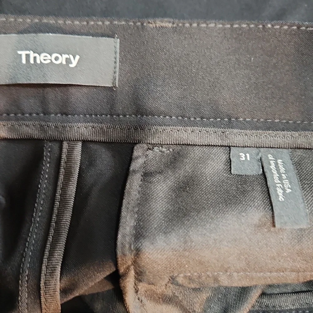 Theory Zaine‎ Slim Fit Pants in Black
